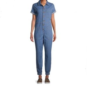 Denim jumpsuit